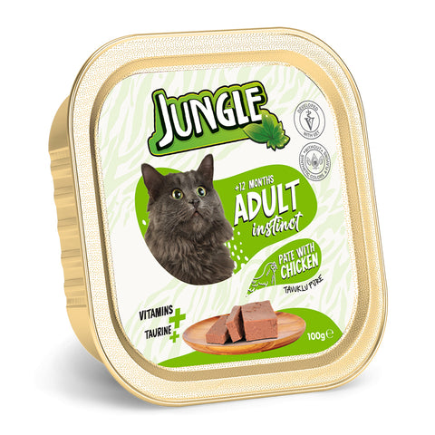 JUNGLE PATTE IN CHICKEN ADULT FOOD 100G