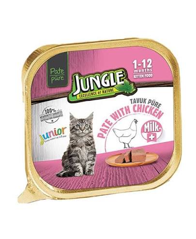 JUNGLE PATTE IN CHICKEN KITTEN FOOD 100G