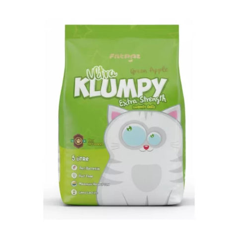 Ultra Klumpy Litter - Green Apple 5L