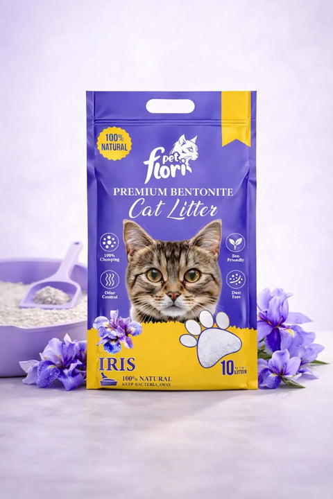 Flori Pet Bentonite Litter Iris–10L