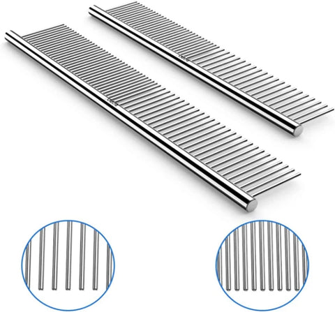 Grooming Steel Long Comb for Cats and Dogs