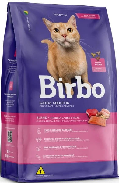 Birbo Blend Adult Cat Food Chicken, Beef & Fish 1kg