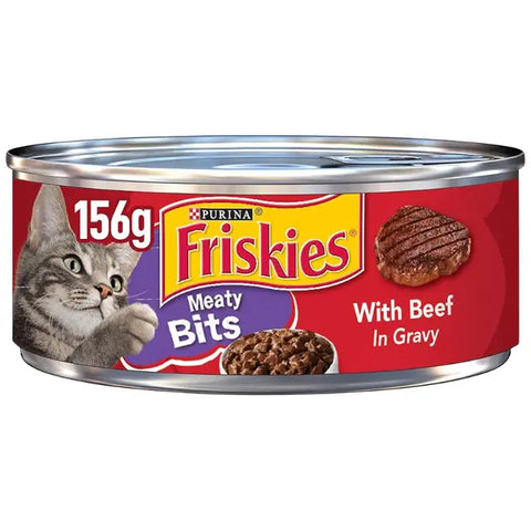 Friskies Meaty Bits Beef in Gravy