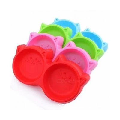 Cat Shape Double Bowl
