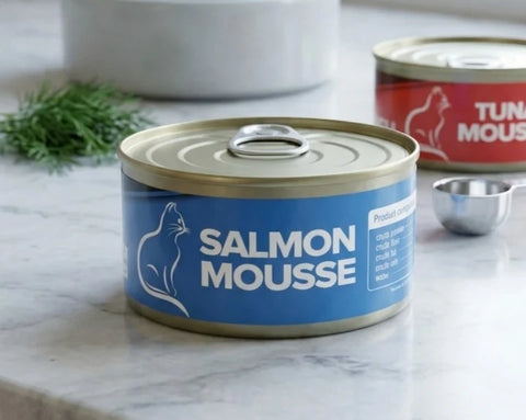 Pet Nosh Mousse/Wet Cat Food 85Gram Salmon Mousse