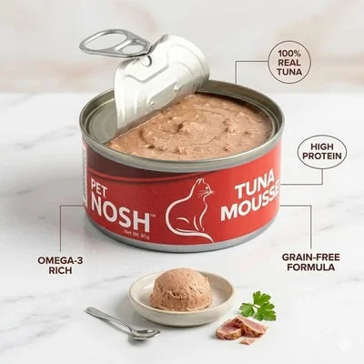 Pet Nosh Mousse / Wet Cat Food – 85 Gram