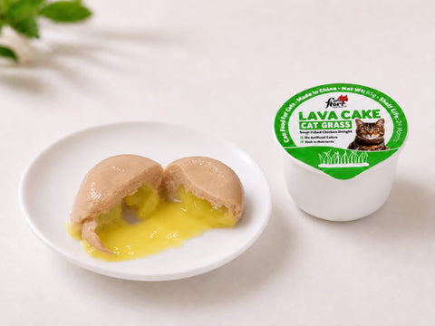 Flori Pet Lava Cake Cat Treat -  Cat Grass– 65 Gram