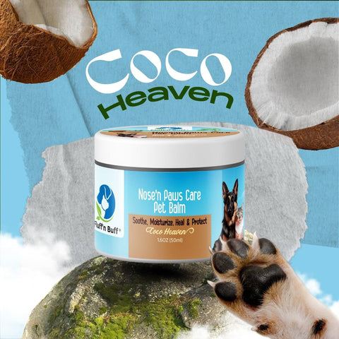 FLUFF N BUFF NOSE N PAWS CARE PET BALM (COCO HEAVEN) 50ML