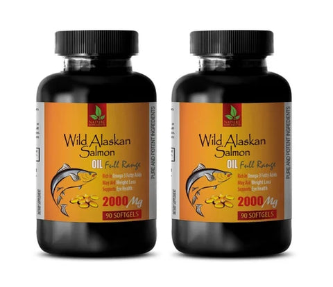 Fluff’n Buff  Wild Alaskan Salmon Oil For Cats And Dogs 2000mg