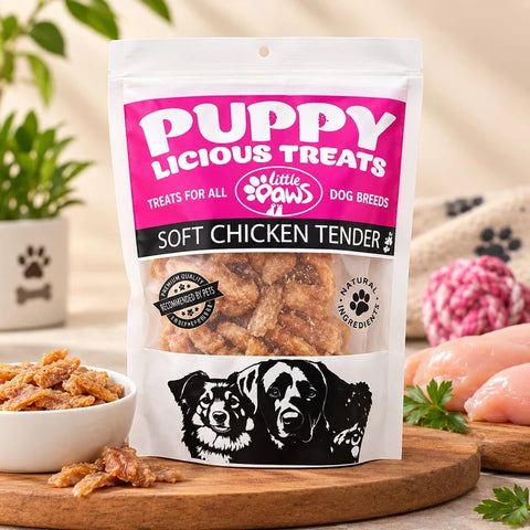 Little Paws Soft Chicken Bites for Puppy