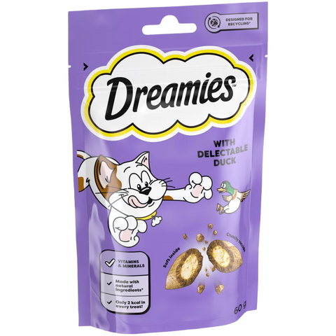 DREAMIES Cat Treat Duck Flavour 60g