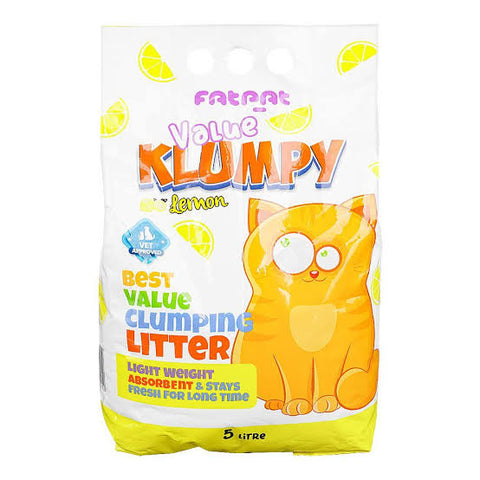 Value Klumpy Cat Litter – 5L Lemon