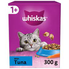 WHISKAS Dry Cat Food Tuna Adult 300G