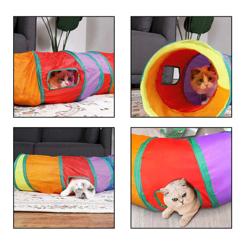 Cat Long Tunnel Toy for All Ages Cats & Puppy