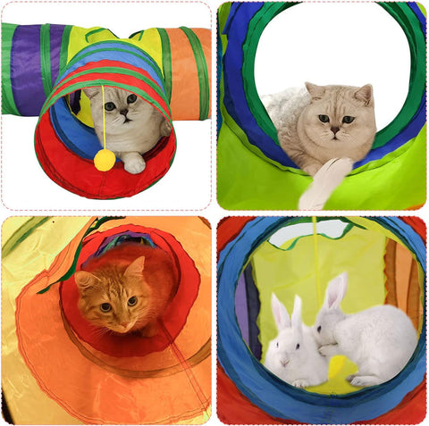 Cat Long Tunnel Toy for All Ages Cats & Puppy