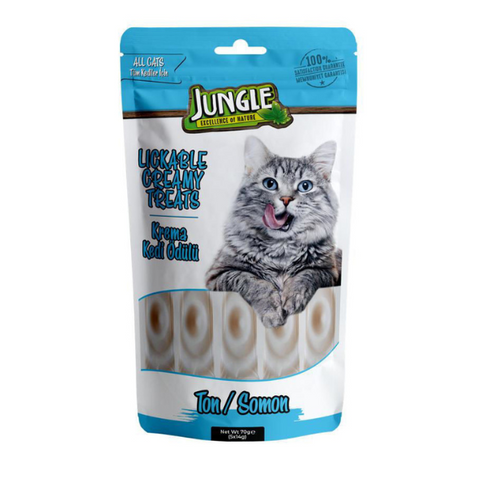 Jungle Creamy Lickable Treat – Tuna & Salmon