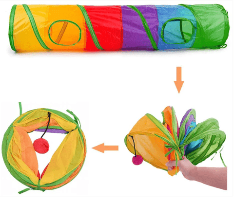 Cat Long Tunnel Toy for All Ages Cats & Puppy