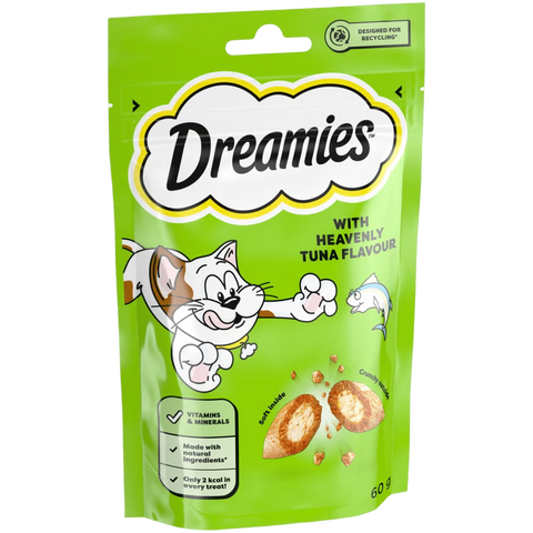 DREAMIES Cat Treat Tuna Flavour 60g