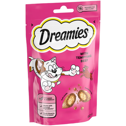 DREAMIES Cat Treat Beef Flavour 60g
